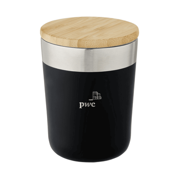 Thermo mug 300 ml with bamboo lid